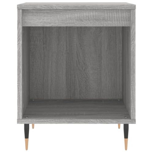 Нощни шкафчета 2 бр сив сонома 40x35x50 см инженерно дърво