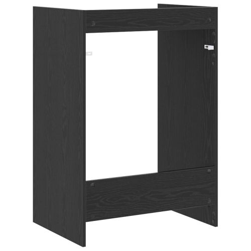 Шкаф за пералня със съхранение Черния дъб 67,5 x 48 x 97 см
