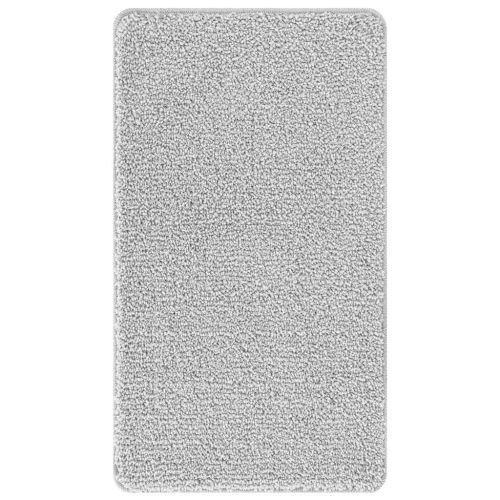 Килимче за баня с антихлъзгаща повърхност Сив 70 x 120 cm ПП