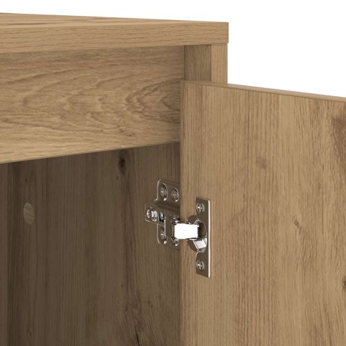 Шкаф за пералня с врата Дъб 87 x 60 x 89 см Инженерна дървесина