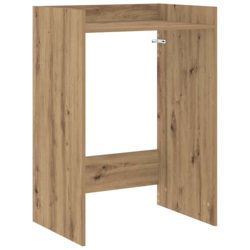 Шкаф за пералня със съхранение Дъб Артизан 67,5 x 48 x 97 см
