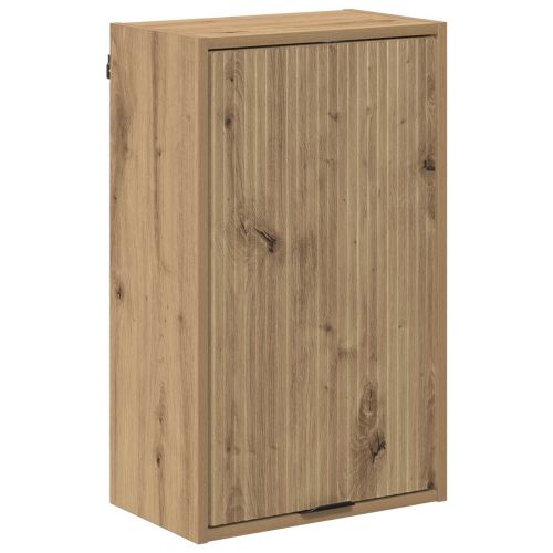 Шкаф за баня Дъб 39 x 23,5 x 65 см Инженерна дървесина, Метал