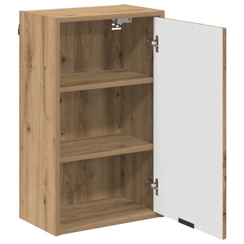 Шкаф за баня Дъб 39 x 23,5 x 65 см Инженерна дървесина, Метал