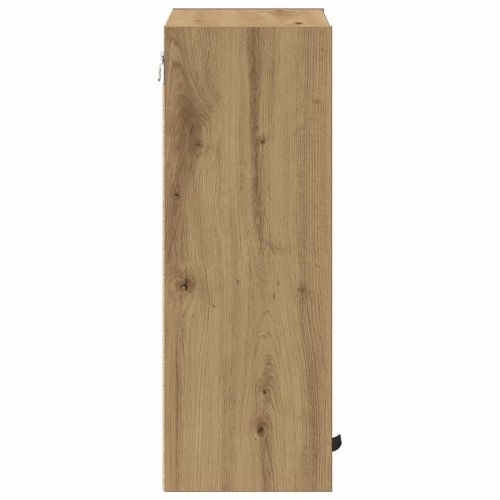 Шкаф за баня Дъб 39 x 23,5 x 65 см Инженерна дървесина, Метал