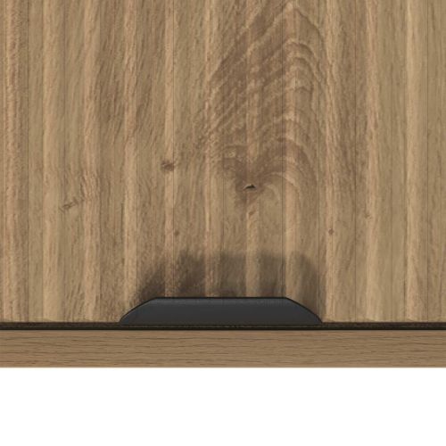 Шкаф за баня Дъб 39 x 23,5 x 65 см Инженерна дървесина, Метал