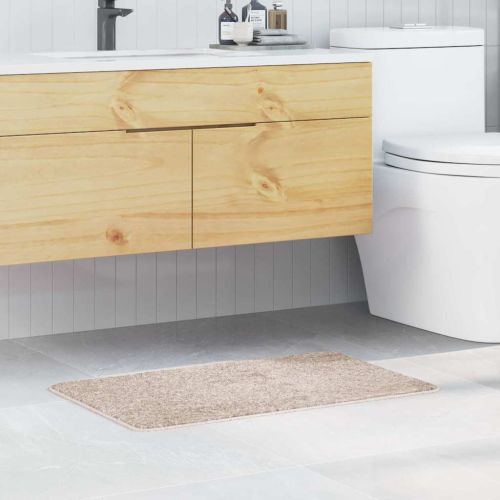 Килимче за баня с антихлъзгаща повърхност Крем 50 x 80 cm ПП