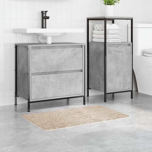 Килимче за баня с антихлъзгаща повърхност Крем 50 x 80 cm ПП