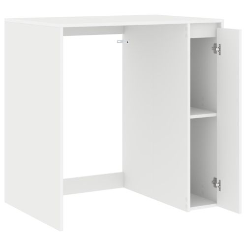 Шкаф за пералня Бяло 87 x 60 x 89 см Инженерна дървесина
