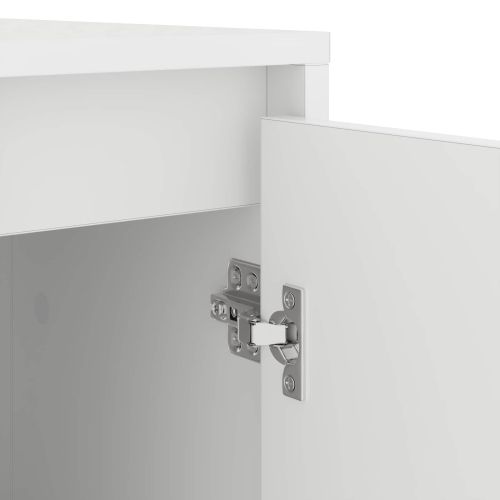 Шкаф за пералня Бяло 87 x 60 x 89 см Инженерна дървесина