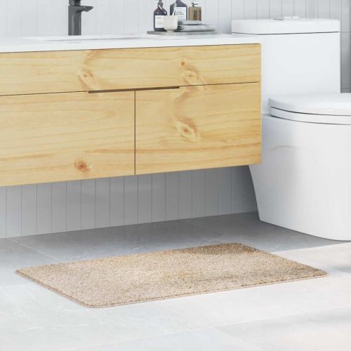 Килимче за баня с антихлъзгаща повърхност Крем 60 x 90 cm ПП
