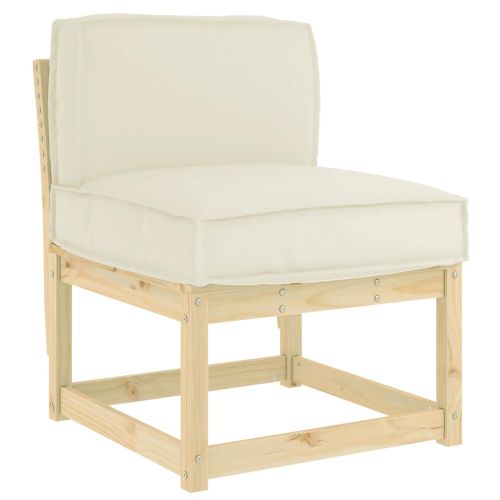 Възглавница Крем 60 x 40 x 12 cm Оксфордска тъкан