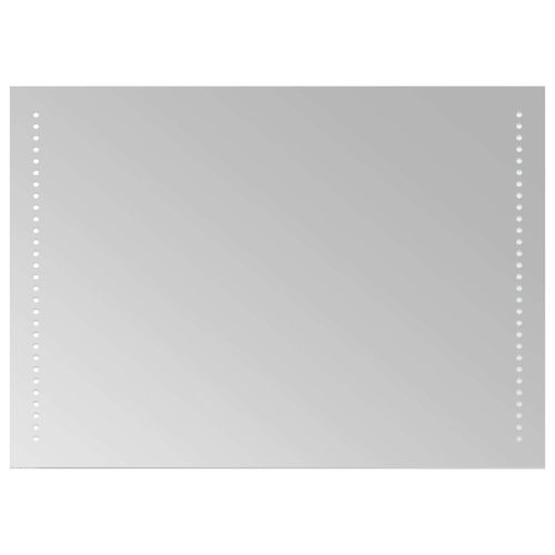 LED огледало за баня Прозрачен 70 x 50 cm закалено стъкло