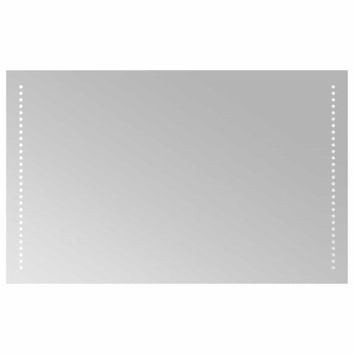 LED огледало за баня Прозрачен 80 x 50 cm закалено стъкло