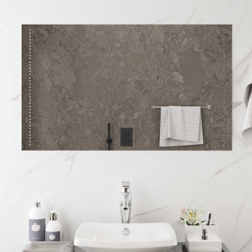 LED огледало за баня Прозрачен 100 x 60 cm закалено стъкло