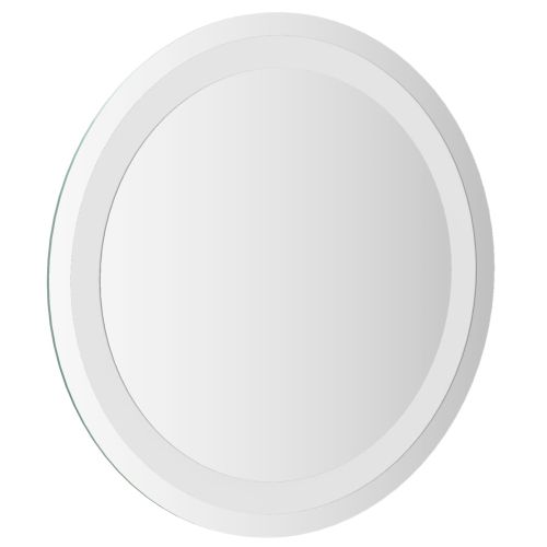 LED огледало за баня Прозрачен Ø 40 cm закалено стъкло