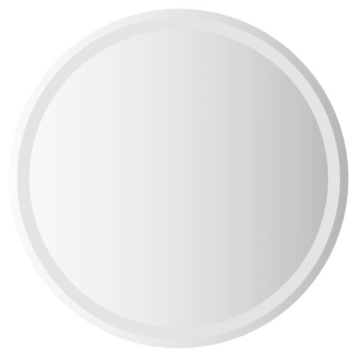 LED огледало за баня Прозрачен Ø 70 cm закалено стъкло