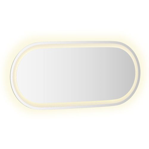 LED огледало за баня Прозрачен 80 x 35 cm закалено стъкло