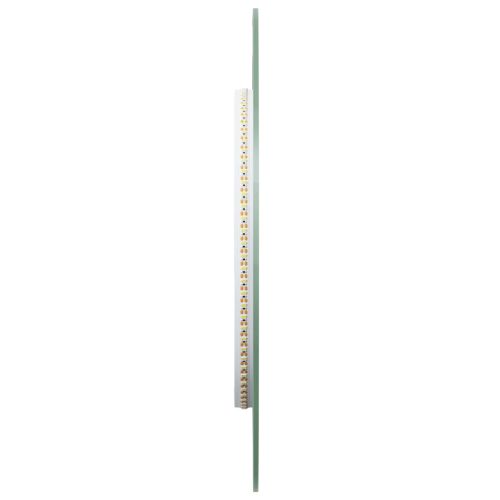LED огледало за баня Прозрачен 80 x 35 cm закалено стъкло