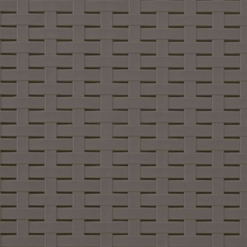 Кресло за 1 с възглавници, изглеждащо от ратан ПП Светлосиво