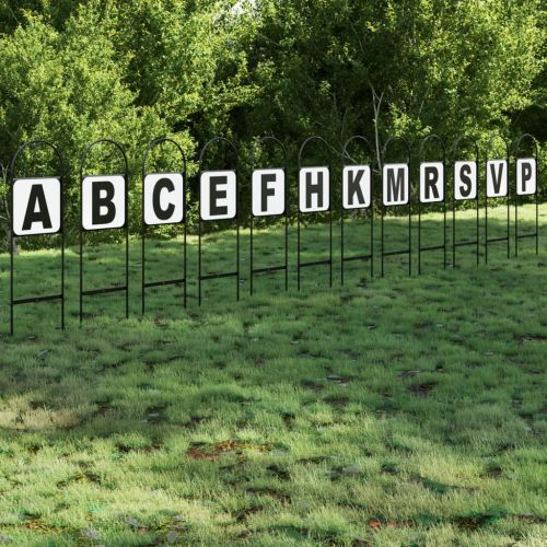 Маркери за обездка 12 бр стомана