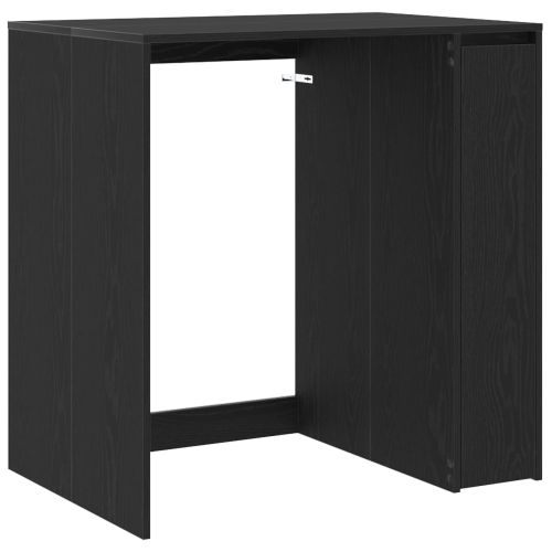 Шкаф за пералня Черния дъб 87 x 60 x 89 см Инженерна дървесина