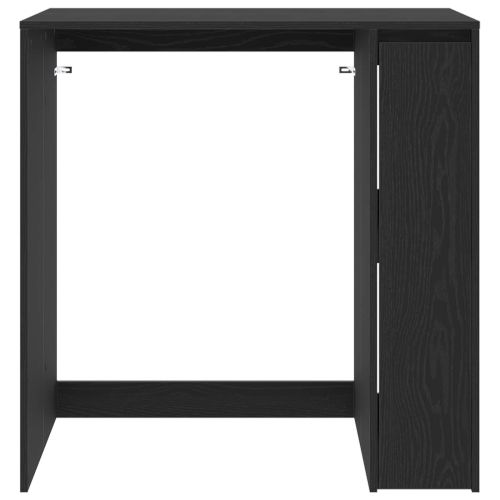Шкаф за пералня Черния дъб 87 x 60 x 89 см Инженерна дървесина
