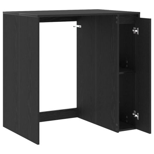 Шкаф за пералня Черния дъб 87 x 60 x 89 см Инженерна дървесина