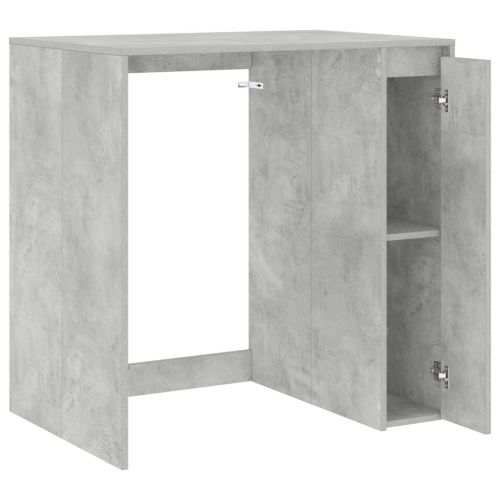 Шкаф за пералня Бетонно 87 x 60 x 89 см Инженерна дървесина