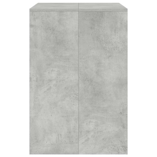 Шкаф за пералня Бетонно 87 x 60 x 89 см Инженерна дървесина