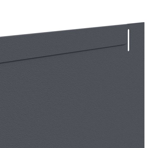 Ограда за трева 10 pcs 102 x 15 x 4 см Стомана Антрацит