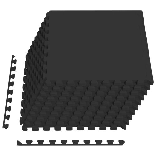 Мокети 50 pcs Черно 18 м² EVA Пяна