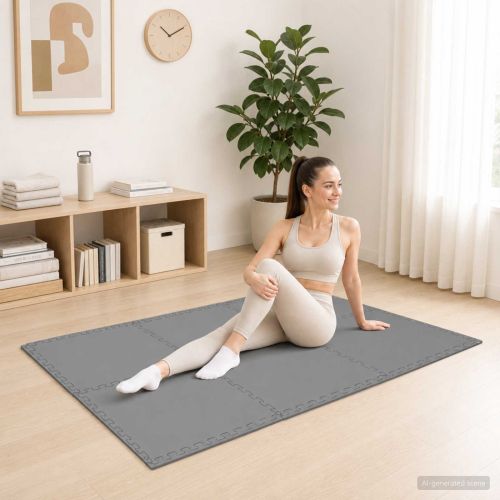 Мокети 50 pcs Сиво 18 м² EVA Пяна