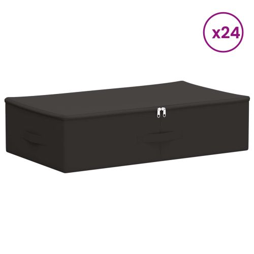Кутия за съхранение 24 бр. Нетъкан текстил 70 x 40 x 18 см