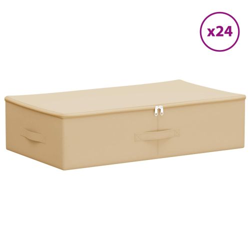 Кутия за съхранение 24 бр. Нетъкан текстил 70 x 40 x 18 см