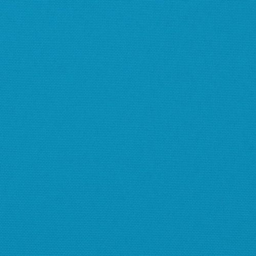 Възглавница за пейка светлосиня 120x50x7 см оксфорд плат