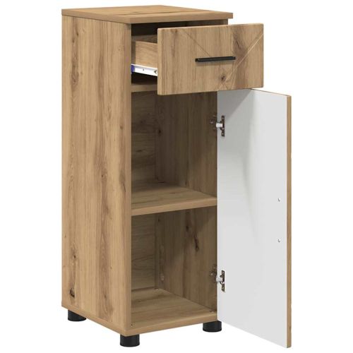 Комплект мебели за баня 3 бр. Дъб 61 x 35 x 64 см
