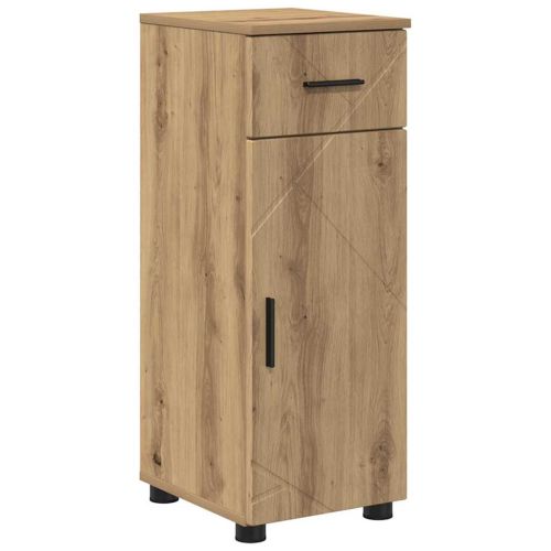 Комплект мебели за баня 4 бр. Дъб 61 x 35 x 64 см