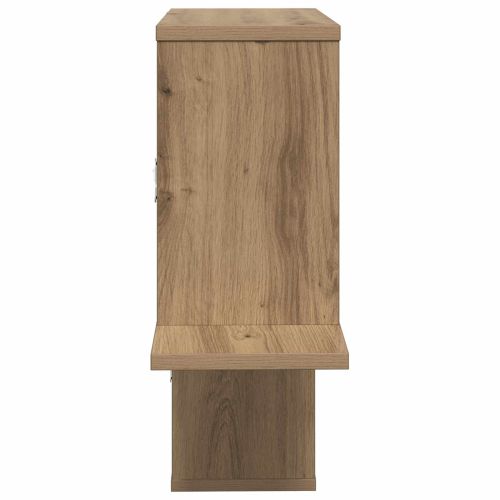Стенен рафт Дъб артизан 122 x 18 x 60 см Инженерна дървесина