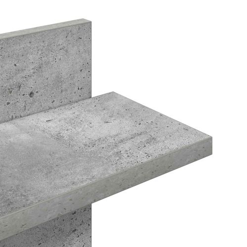 Плаваща стена Бетонно сиво 48,5 x 15 x 101 см