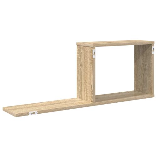 Плаващи рафтове 2 бр. Дъб сонома 80 x 15 x 30 см