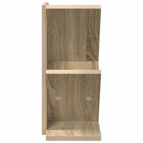 Дървена библиотека 3-тирe 30 x 18 x 40 см Инженерна дървесина