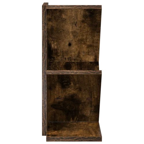 Дървена библиотека 3-тирe 30 x 18 x 40 см Инженерна дървесина
