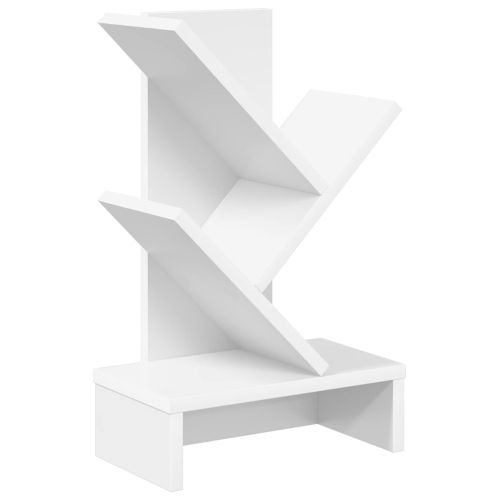 Дървена библиотека 3-тирe 30 x 18 x 48 см Инженерна дървесина