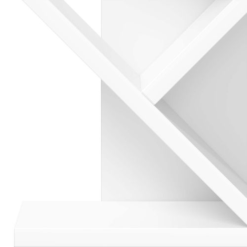 Дървена библиотека 3-тирe 30 x 18 x 48 см Инженерна дървесина