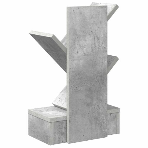 Дървена библиотека 3-тирe 30 x 18 x 48 см Инженерна дървесина