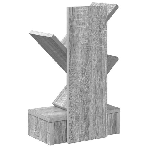 Дървена библиотека 3-тирe 30 x 18 x 48 см Инженерна дървесина