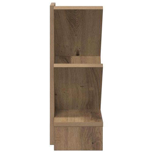Дървена библиотека 3-тирe 30 x 18 x 48 см Инженерна дървесина