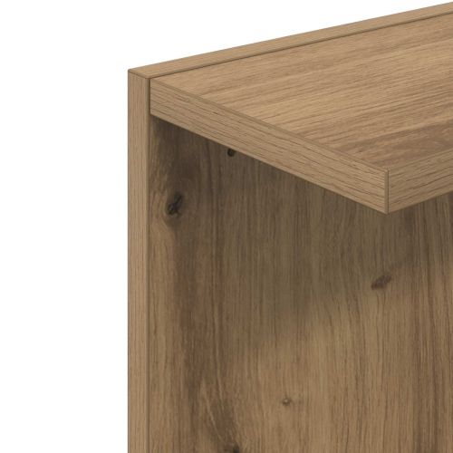 Стенен рафт 2 бр. Дъб артизан 25 x 15 x 100 см