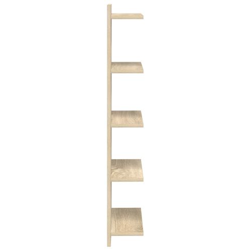 Стенен рафт 2 бр. Дъб сонома 30 x 15 x 100 см