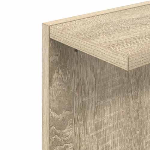 Стенен рафт Дъб сонома 22 x 15 x 100 см Инженерна дървесина